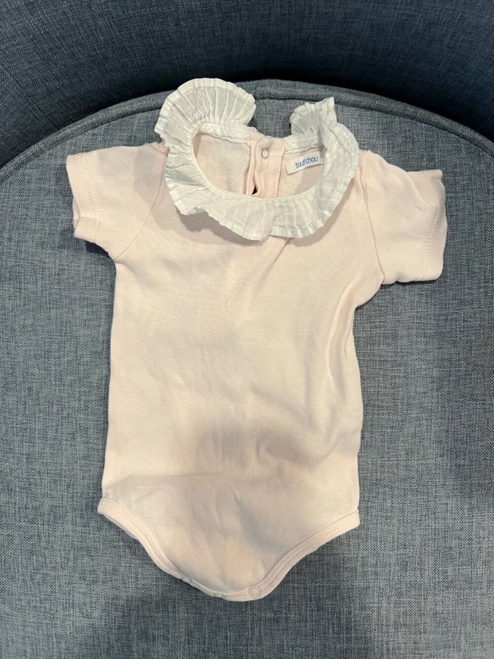 Pale pink bodysuit for 6 months girl